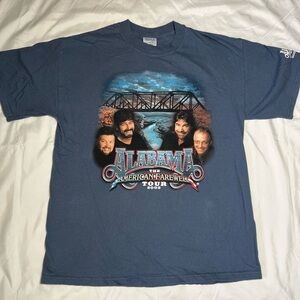 Alabama Farewell Tour 2003 Graphic Tee - Blue